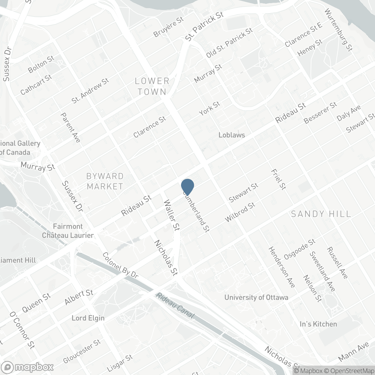 1701 - 195 BESSERER STREET N, Ottawa, Ontario K1N 0B6